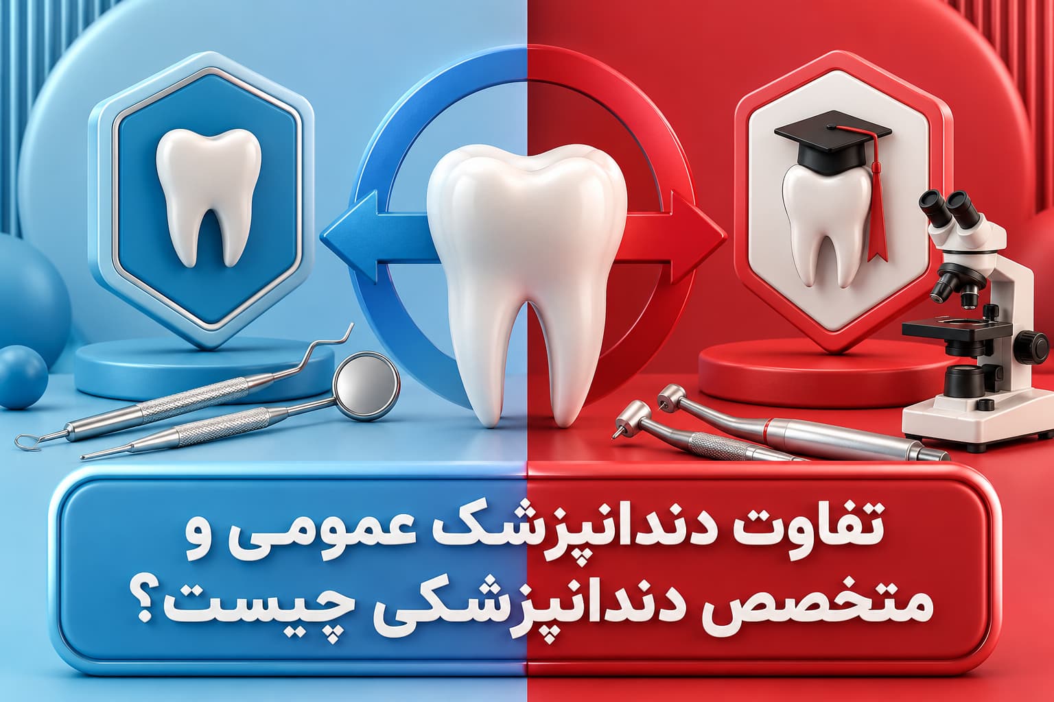 تفاوت دندانپزشک عمومی و متخصص دندانپزشکی چیست؟